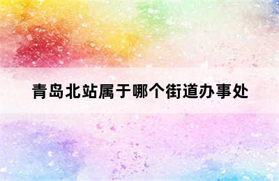 青岛北站属于哪个街道办事处